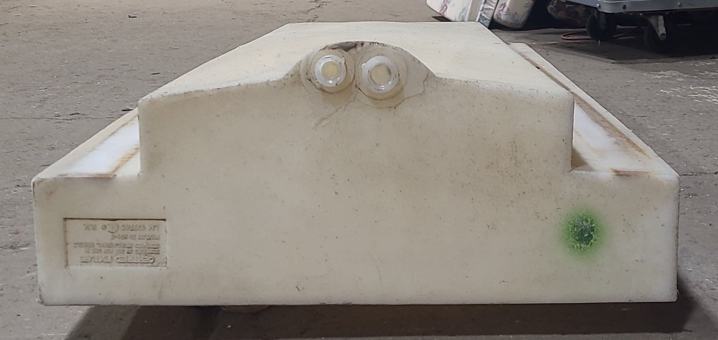 Used Fresh Water Tank 10 1/4" H  x 24 1/2" W x 57 1/4” L