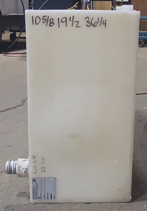 Used Fresh Water Tank 10 5/8” x 19 1/2” x 36 1/4”