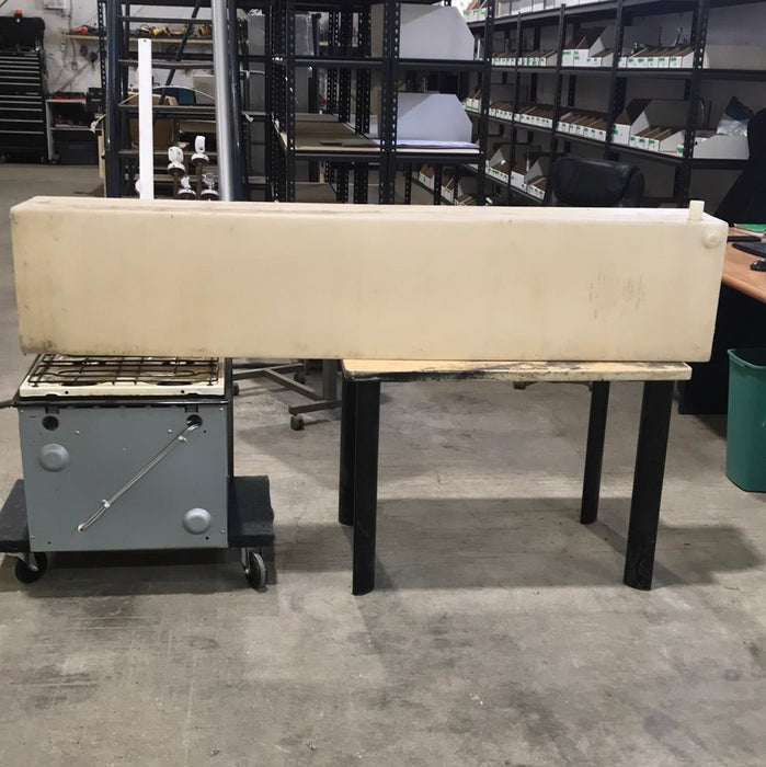 Used Fresh Water Tank 10" H x 14 1/2" W x 71” L - 33G/150L TANK