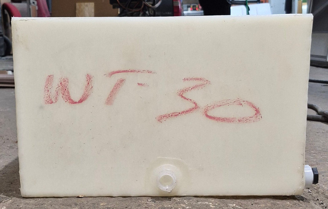 Used Fresh Water Tank 10" H  x 15 1/2" W x 58” L