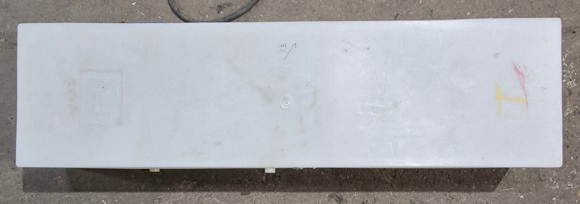 Used Fresh Water Tank 10" H  x 15 1/2" W x 58” L
