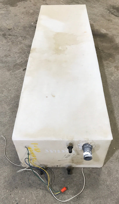 Used Fresh Water Tank 10" H  x 16" W x 58” L