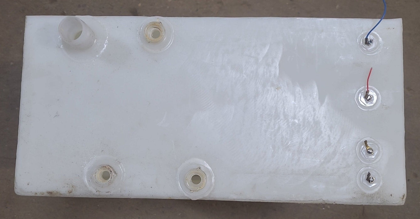 Used Fresh Water Tank 10" H  x 20 3/4" W x 30 1/2” L