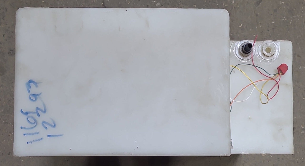Used Fresh Water Tank 10" H  x 20 3/4" W x 35 1/4” L