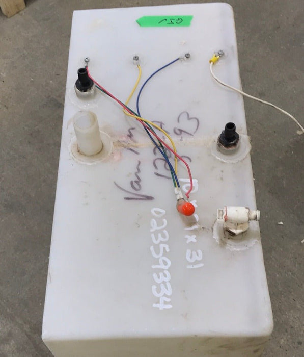 Used Fresh Water Tank 10” x 21” x 31”