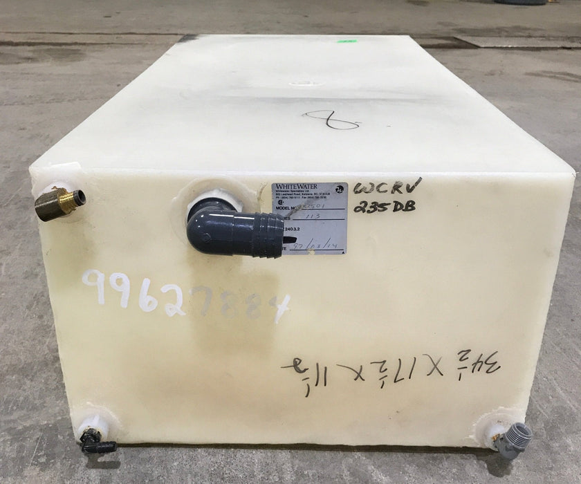 Used Fresh Water Tank 11 1/2” x 17 1/2” x 34 1/2”