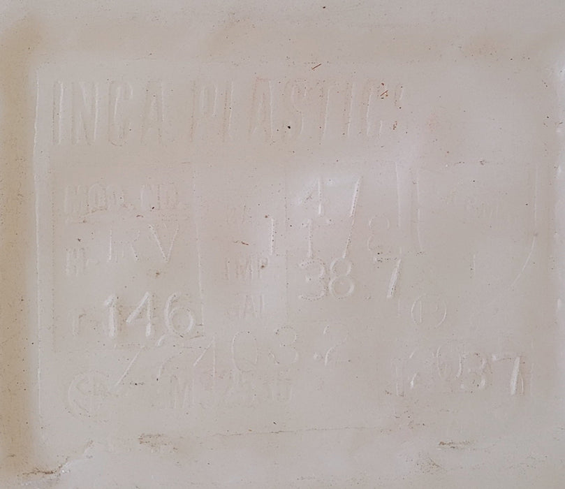 Used Fresh Water Tank 11 3/4" H  x 19 7/8" W x 48” L