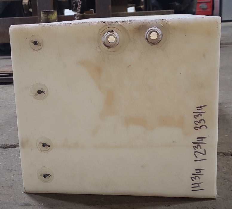 Used Fresh Water Tank 12 3/4” x 14 3/4” x 33 3/4”