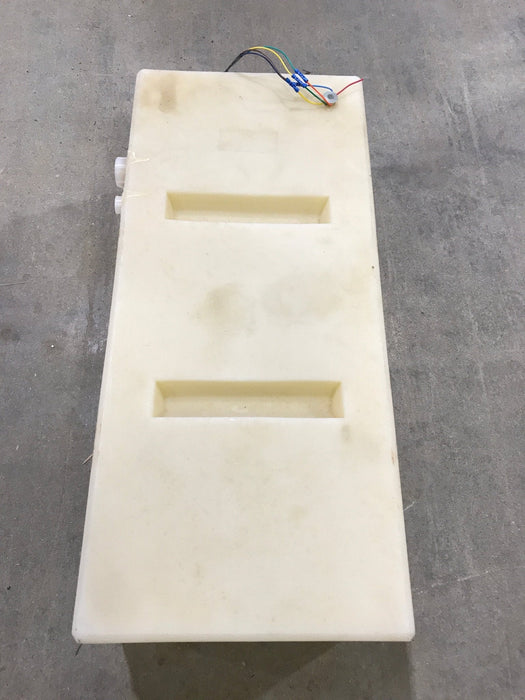 Used Fresh Water Tank 12" H  x 16" W x 36” L