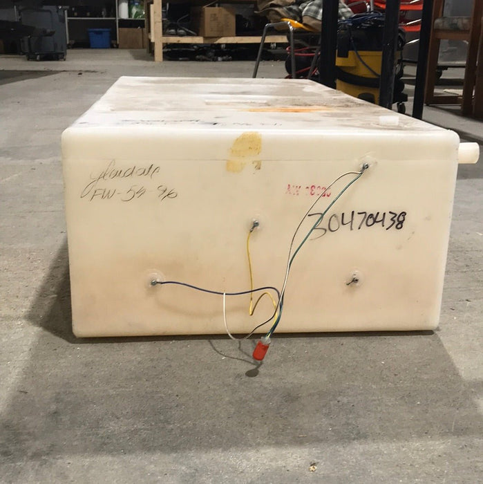 Used Fresh Water Tank 12" H  x 21 3/4" W x 43 3/4” L