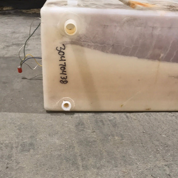 Used Fresh Water Tank 12" H  x 21 3/4" W x 43 3/4” L