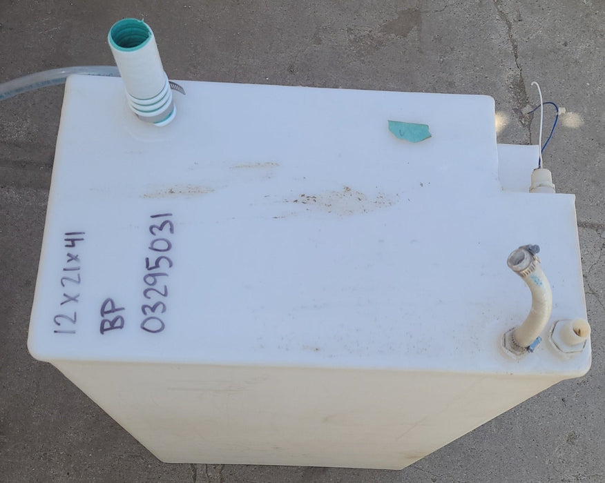 Used Fresh Water Tank 12" H  x 21" W x 41” L