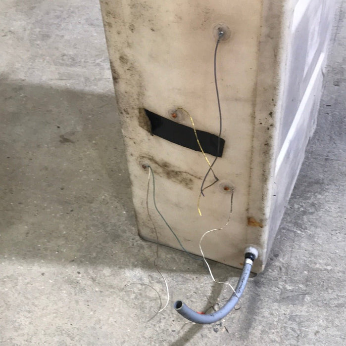 Used Fresh Water Tank 12” x 21 3/4” x 44 1/2"