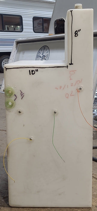 Used Fresh Water Tank 14" H  x 16 1/2" W x 32 1/2” L