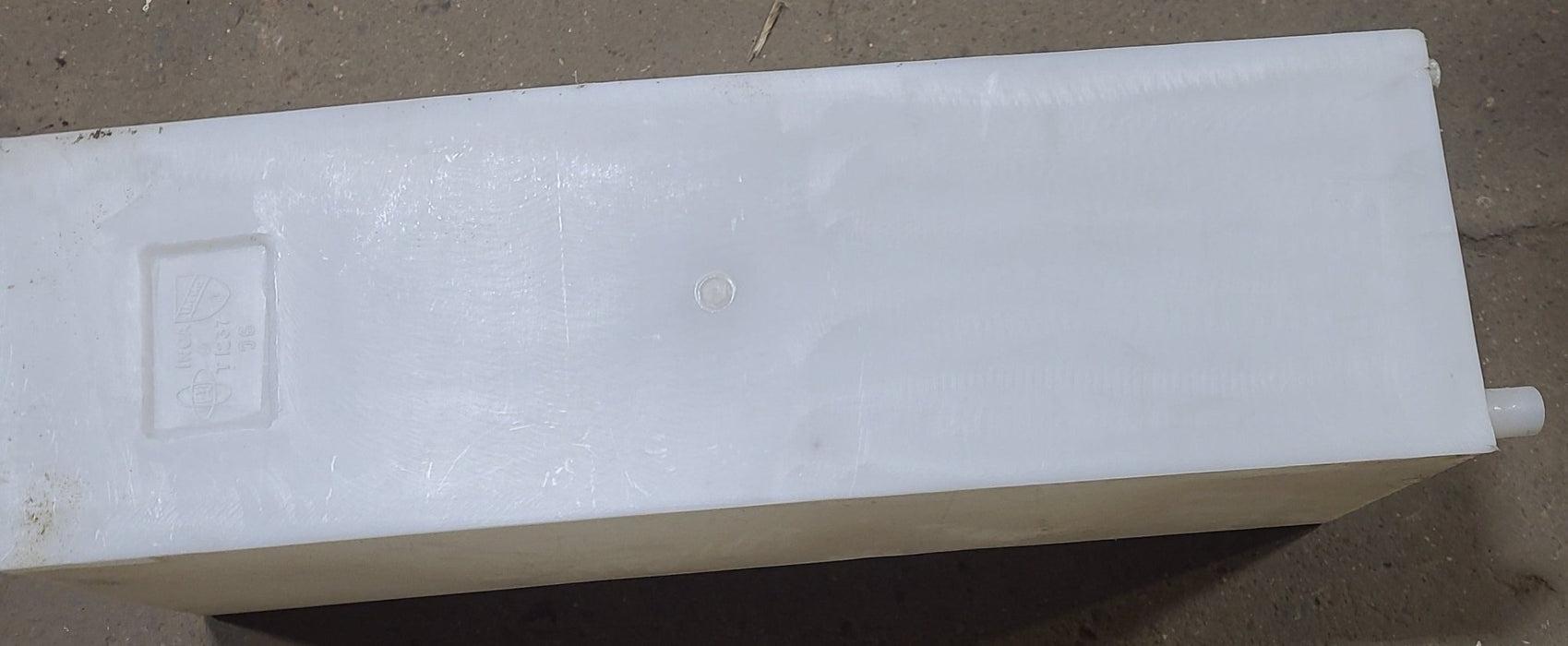 Used Fresh Water Tank 14" H  x 17 1/4" W x 46 1/2” L