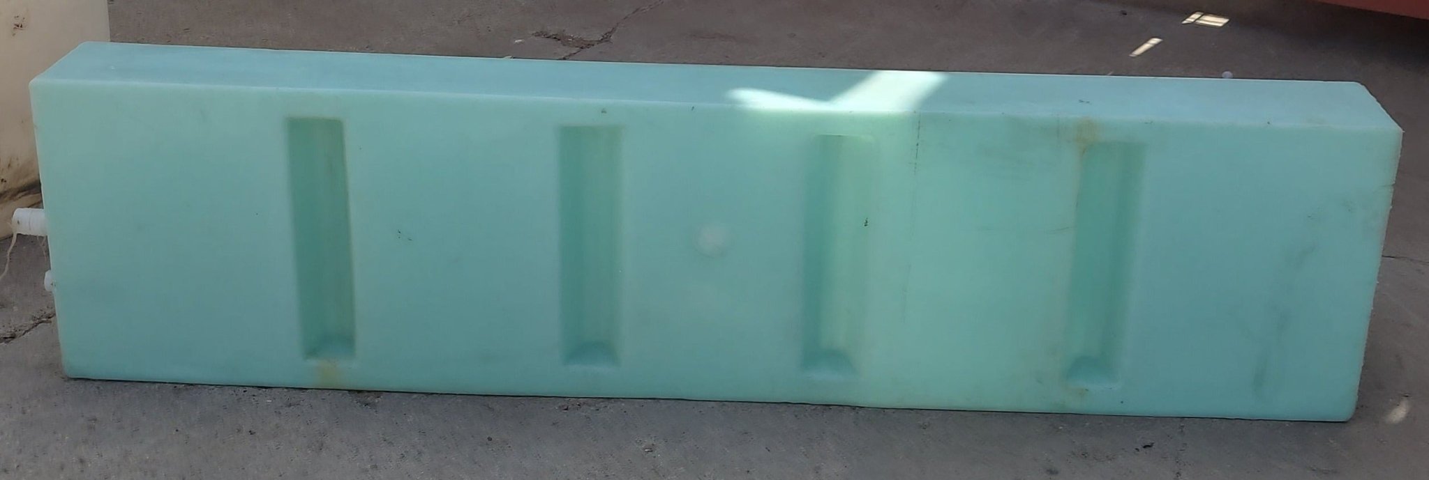 Used Fresh Water Tank 15" H  x 16 1/2" W x 68 1/4” L