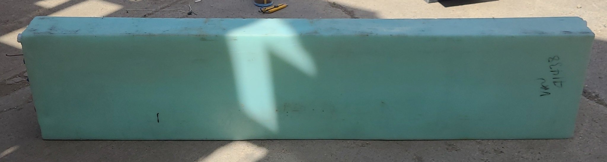 Used Fresh Water Tank 15" H  x 16 1/2" W x 68 1/4” L