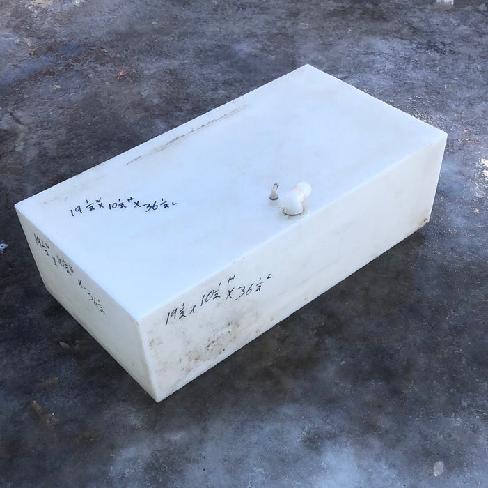 Used Fresh Water Tank 19 1/2” x 10 1/2” x 36 1/2”