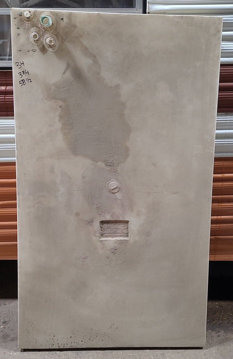 Used Fresh Water Tank 58 1/2" X 34" X 3 3/4"