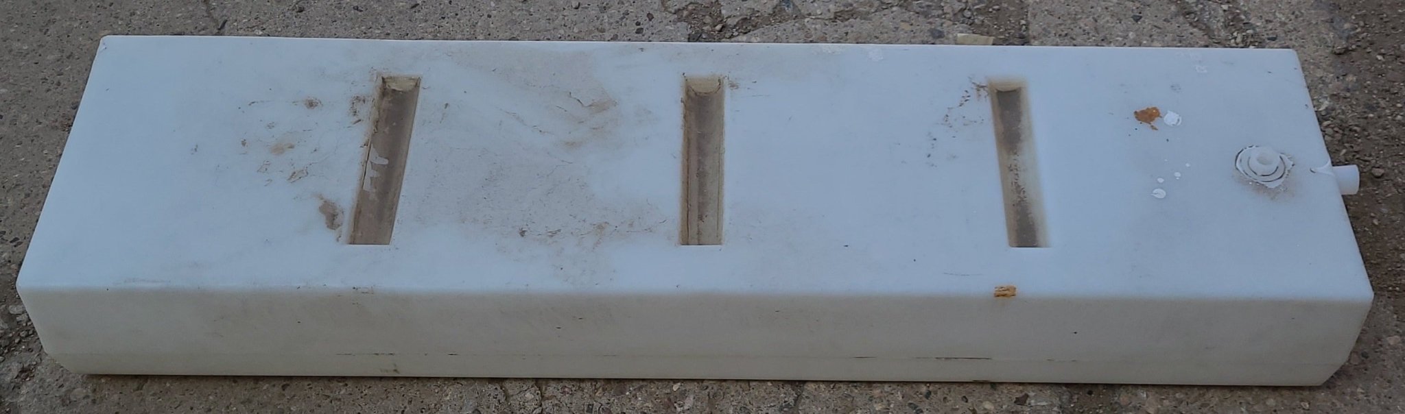 Used Fresh Water Tank 6 1/2" H  x14"  W x 52 1/4” L