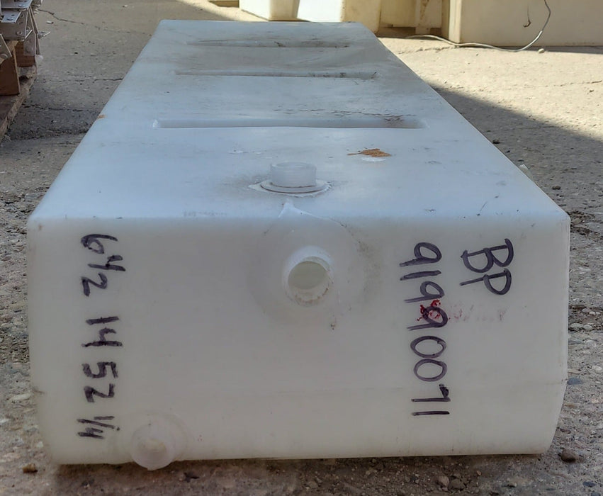 Used Fresh Water Tank 6 1/2" H  x14"  W x 52 1/4” L