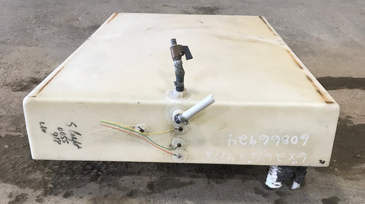 Used Fresh Water Tank 6” x 26 1/2” x 41 1/2"