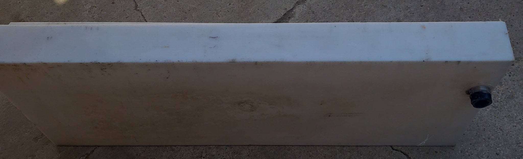 Used Fresh Water Tank 7” H  x 24 1/2” W x 57 1/4” L