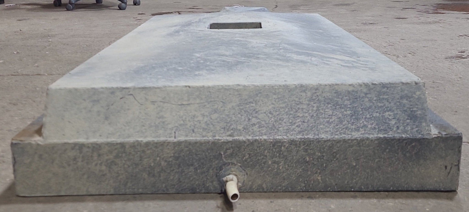 Used Grey Water Tank 7" H  x 29 5/8" W x 64 1/2” L