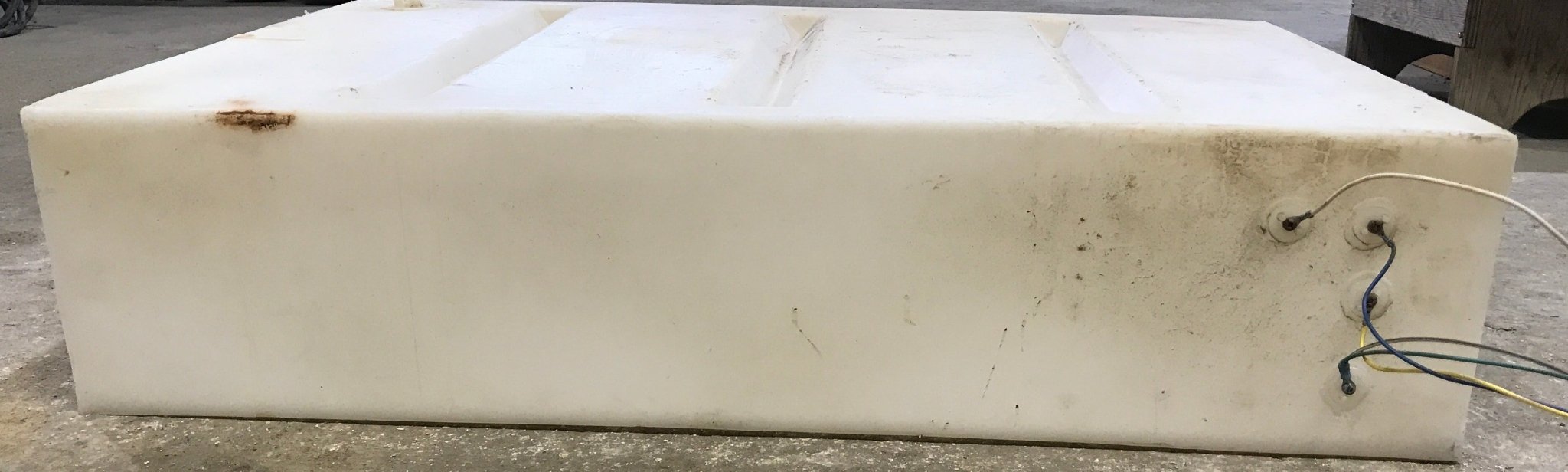 Used Fresh Water Tank 8 1/2" H  x 24" W x 37” L