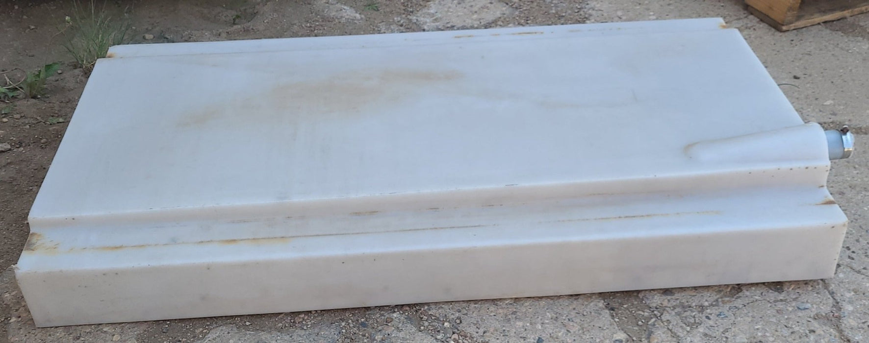 Used Fresh Water Tank 8 1/2" H  x 30" W x 54 3/4” L