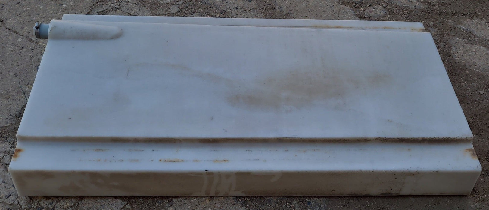 Used Fresh Water Tank 8 1/2" H  x 30" W x 54 3/4” L
