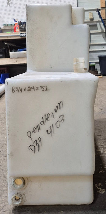 Used Fresh Water Tank 8 3/4” H x 24” W x 52” L
