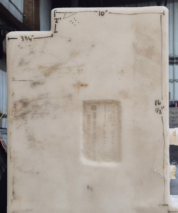 Used Fresh Water Tank 8 3/4” H x 24” W x 52” L