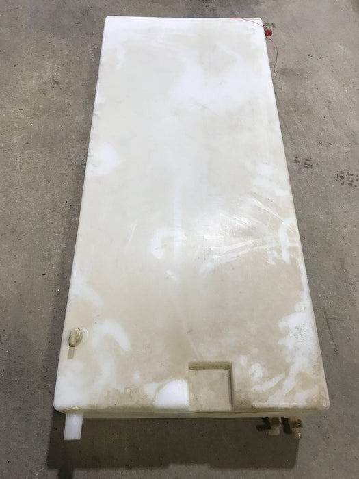 Used Fresh Water Tank 8" H  x 23 1/2" W x 54” L