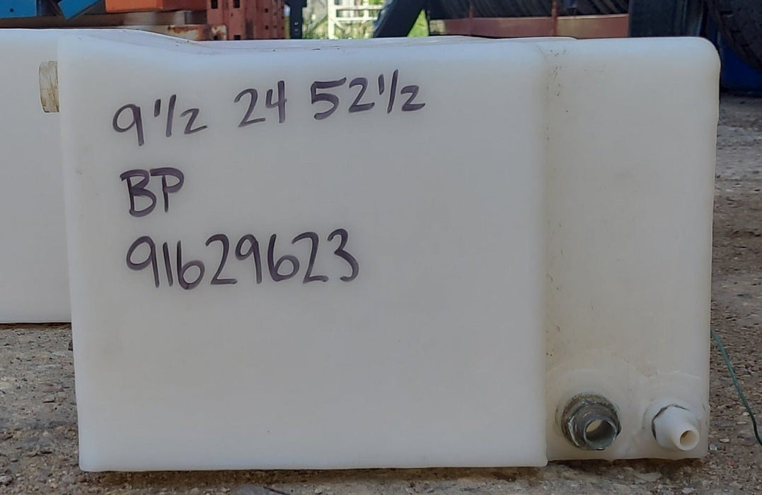 Used Fresh Water Tank 9 1/2" H  x 24" W x 52 1/2” L