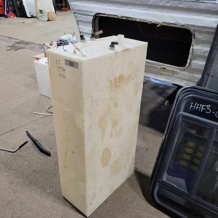 Used Fresh Water Tank 9 3/4” x 22” x 39 3/4”