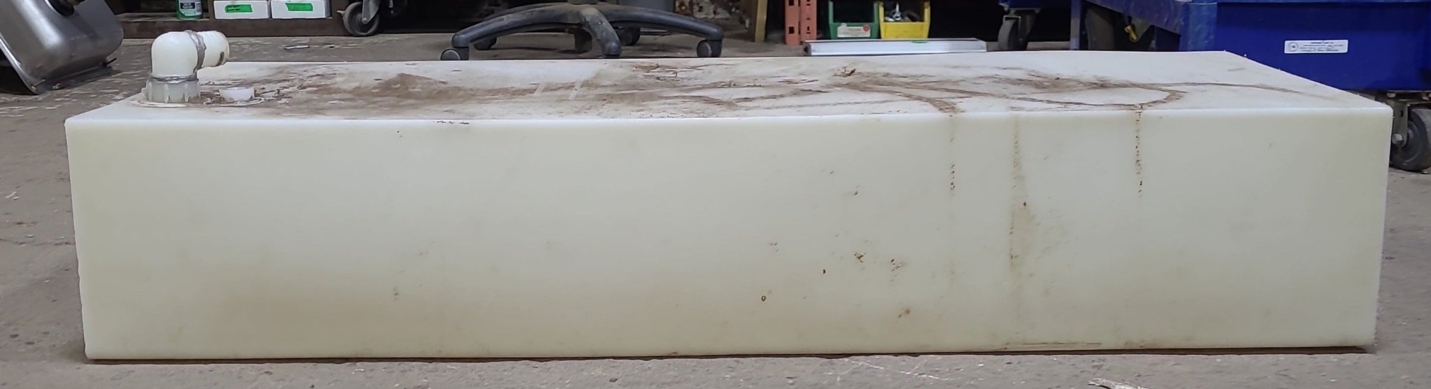 Used Fresh Water Tank 9" H  x 17" W x 47 1/2” L