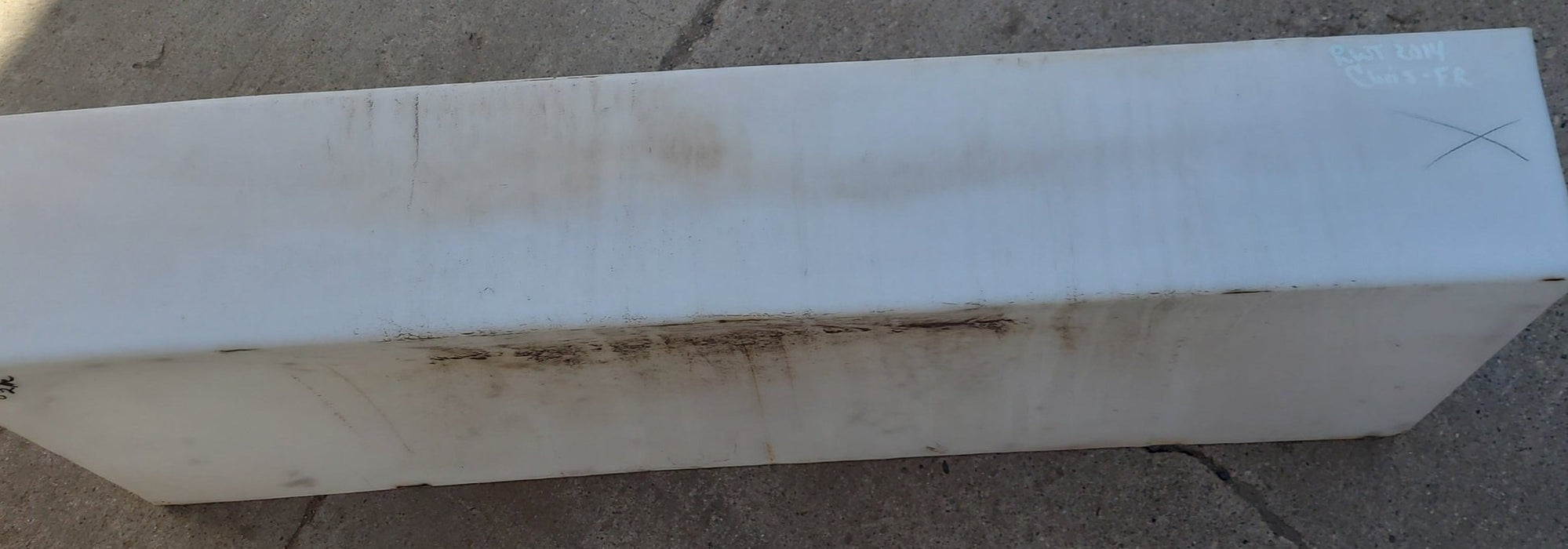 Used Fresh Water Tank 9” H x 19 1/2” W x 53 1/2” L