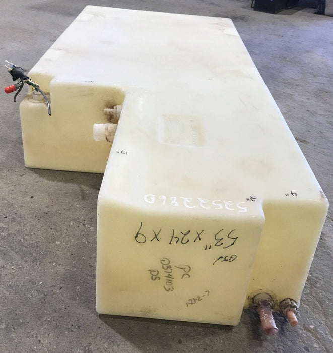 Used Fresh Water Tank 9" H  x 24" W x 53” L
