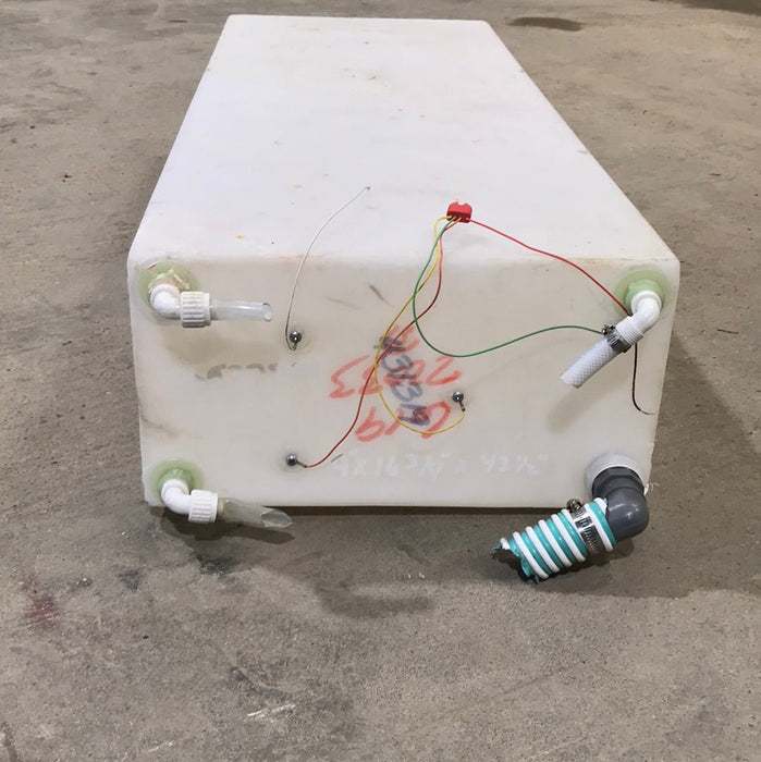 Used Fresh Water Tank 9” W x 16 3/4” H x 43 1/2" L