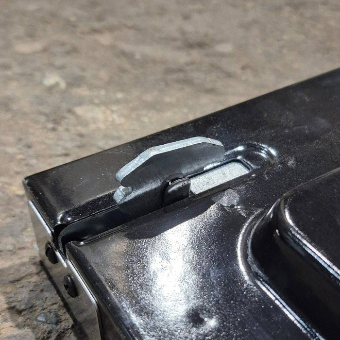 Used Furrion Oven Door , Black Glass Panel W/ Stainless Steel Trim & Handle - 21.375" x 15.75" x 3.875" - Young Farts RV Parts