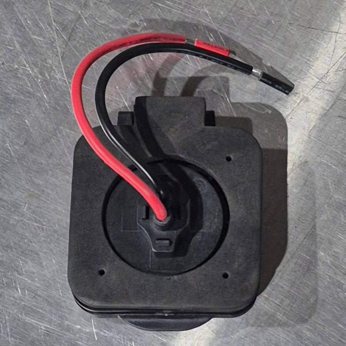 Used Furrion Solar Port Inlet, Black - FSPINS-PB