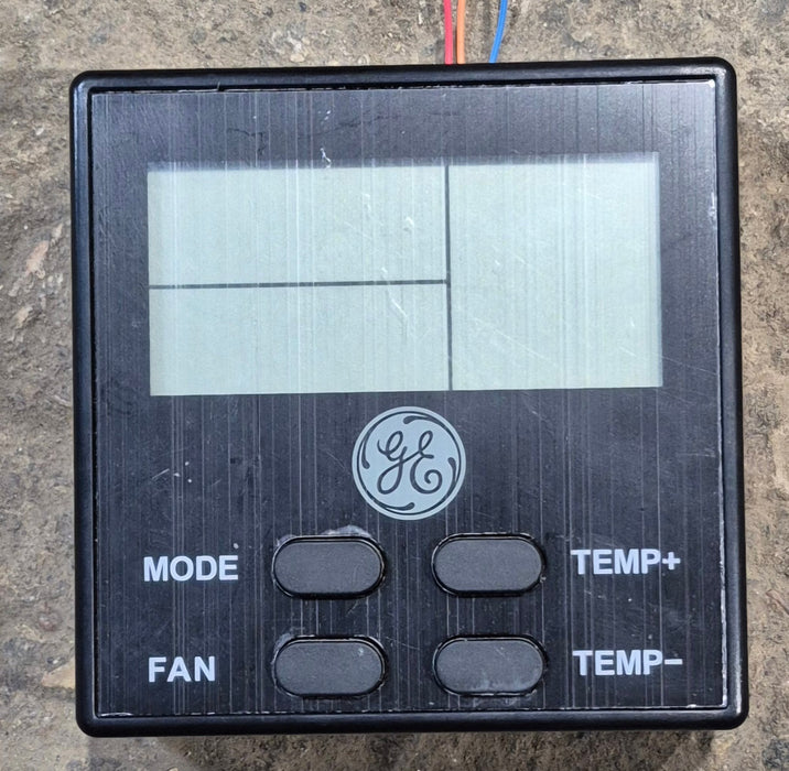 Used GE Digital Air Conditioner Thermostat, Black - RARWT2B3