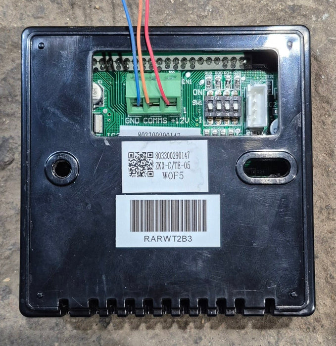 Used GE Digital Air Conditioner Thermostat, Black - RARWT2B3