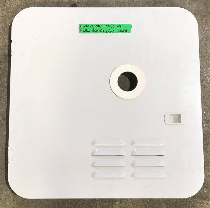 Used Girard 10 Gallon Water Heater Door Kit, White - 2GWHDAS10