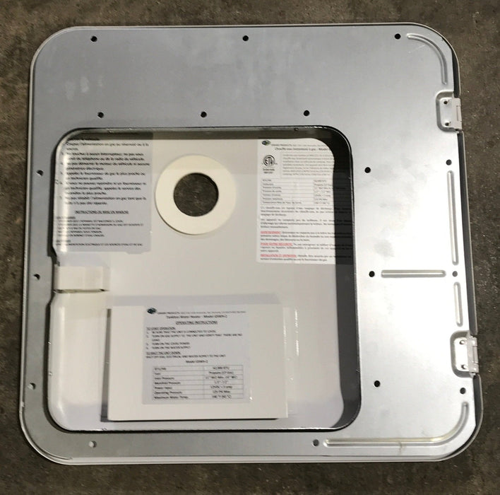 Used Girard 10 Gallon Water Heater Door Kit, White - 2GWHDAS10