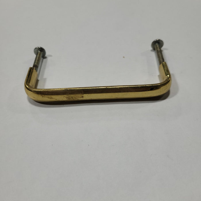 Used Gold Cabinet Handle 3 1/2" Hole Spacing