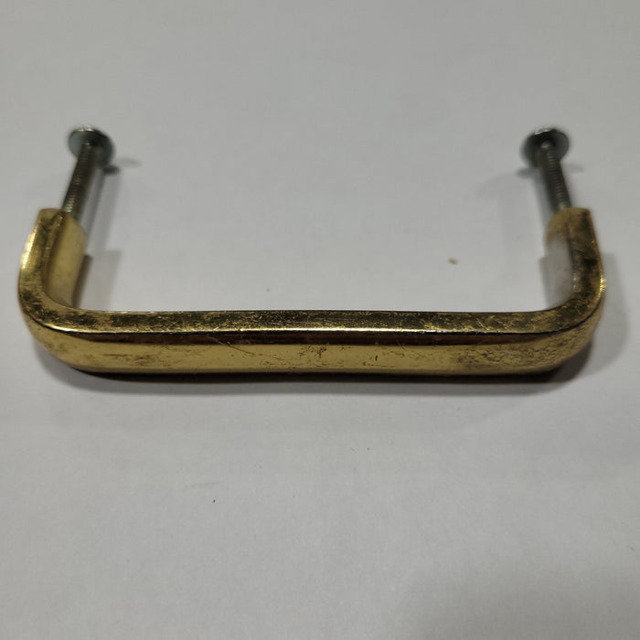 Used Gold Cabinet Handle 3 1/2" Hole Spacing