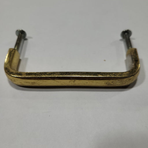 Used Gold Cabinet Handle 3 1/2" Hole Spacing - Young Farts RV Parts