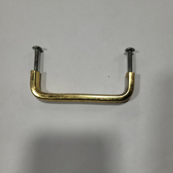 Used Gold Cabinet Handle 3 1/2" Hole Spacing